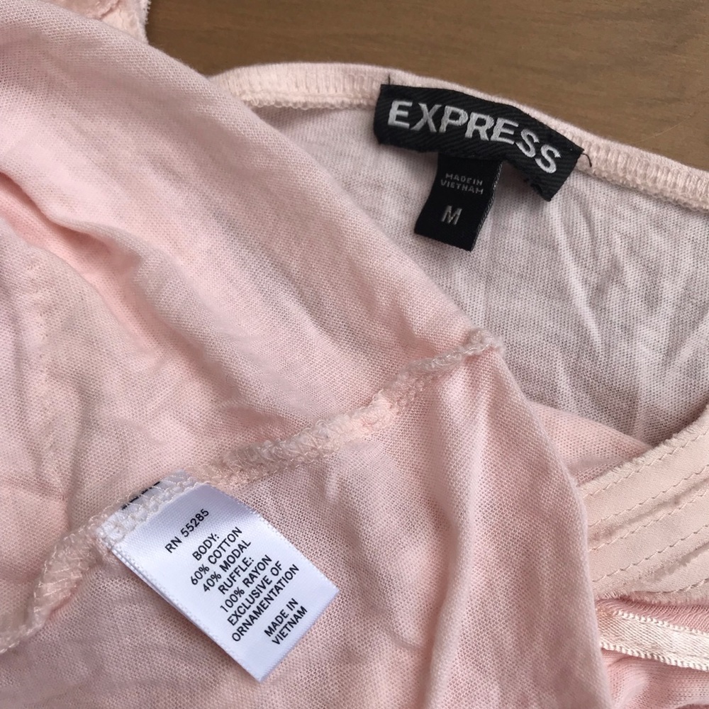 Express Ruffle Tank - Picture 3 of 3